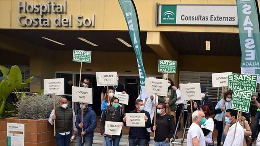 Protesta Hospital Costa del Sol